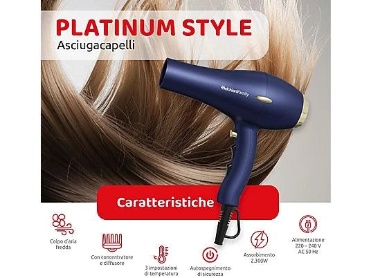 Asciugacapelli Melchioni "Platinum Style" 2300 W