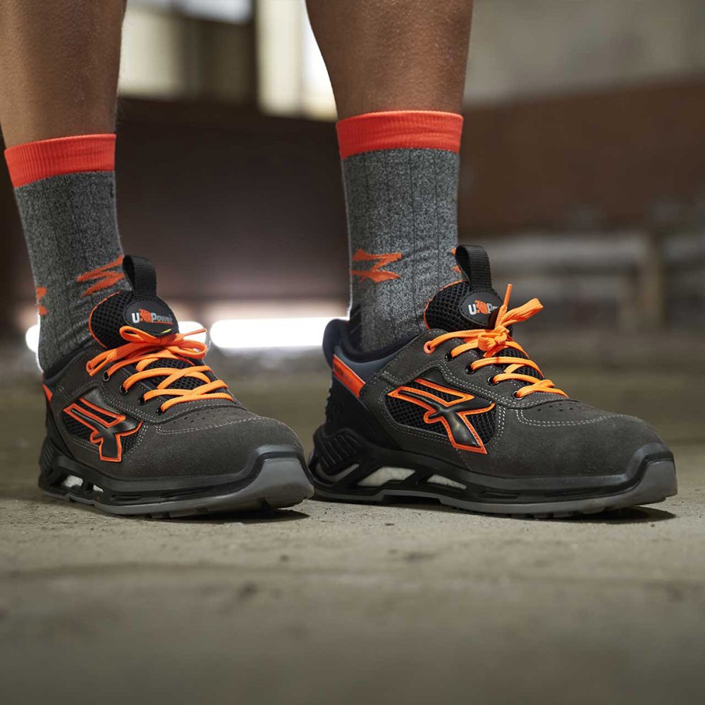 Scarpe Basse Antinfortunistiche U-Power "Ryder" S1P Da Lavoro