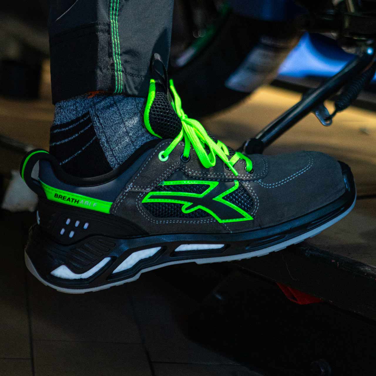 Scarpe Basse Antinfortunistiche U-Power "Negan" S1P Da Lavoro