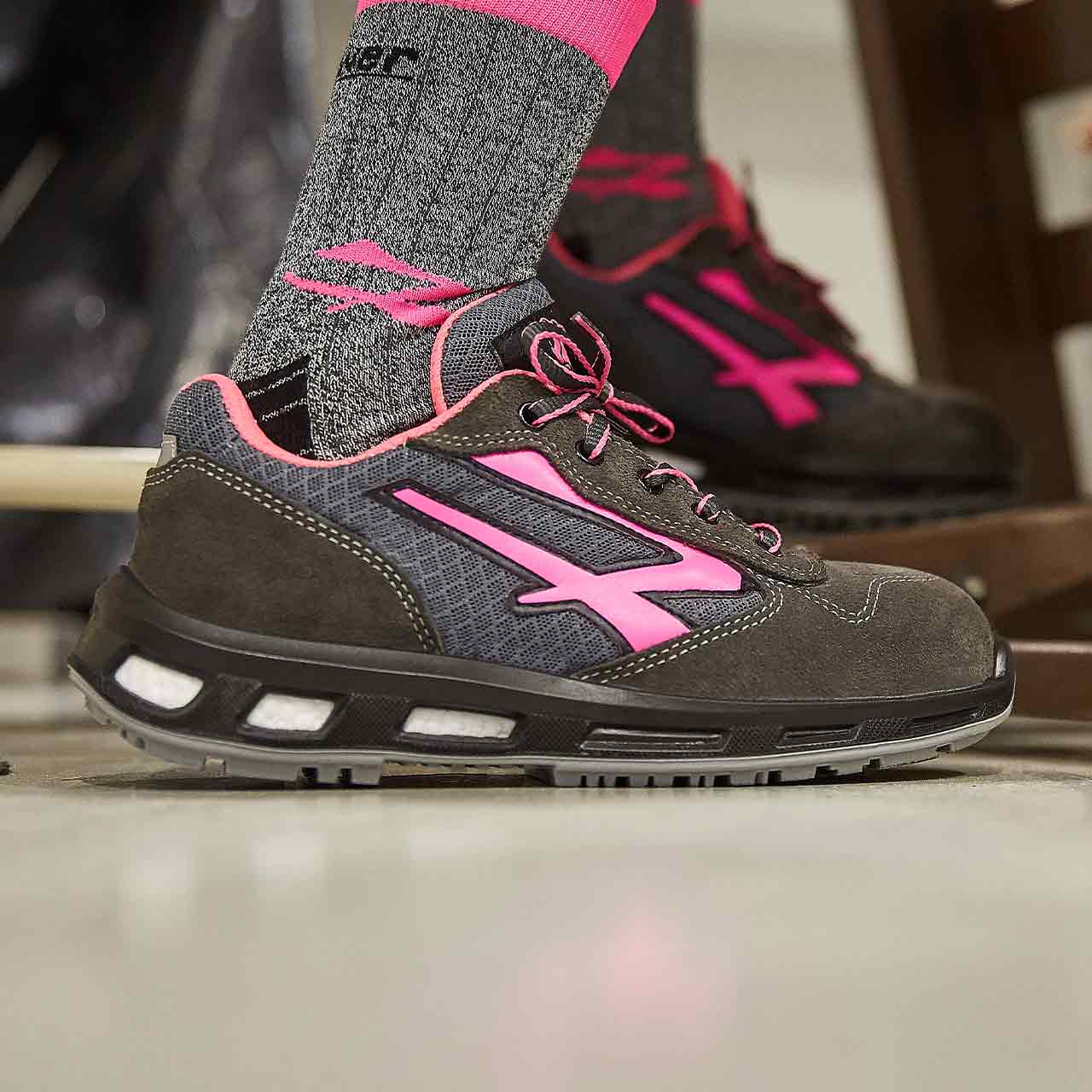 Scarpe Basse Antinfortunistiche U-Power Per Donna "Verok" SP1 SRC Da Lavoro