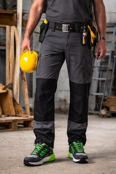 Scarpe U-Power "Bran" S1PS Da Lavoro Antinfortunistiche Verde/Nero/Grigio Comode