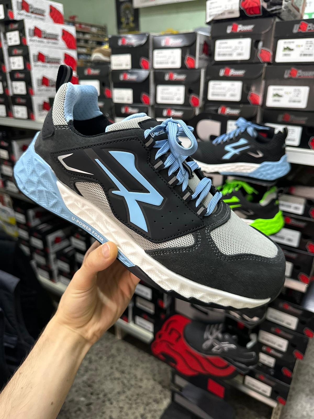 Scarpe U-Power Da Lavoro "Arya" S1PS Nuovo Modello Pubblicità Comode Leggere