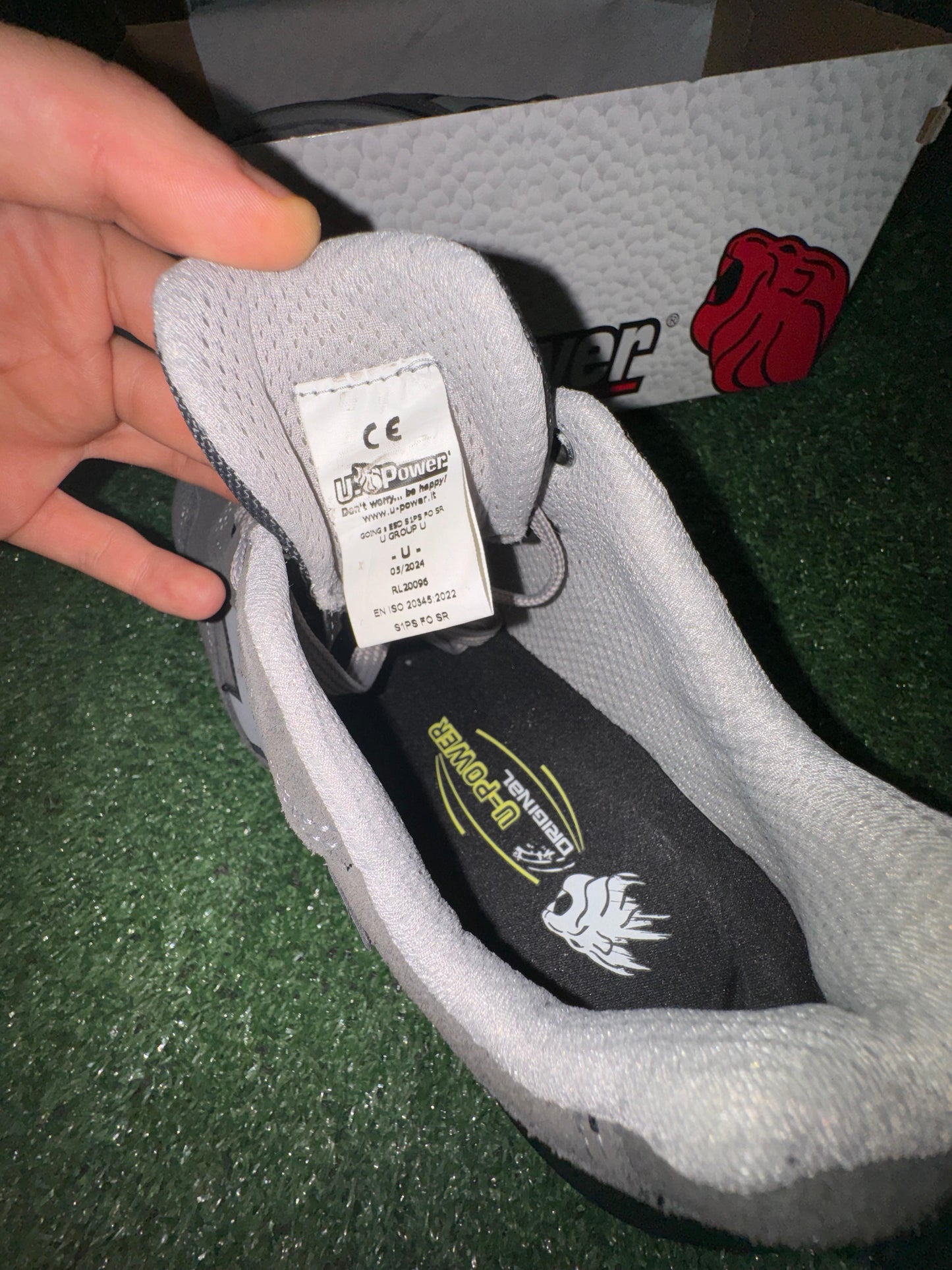 Scarpe Basse Antinfortunistiche U-Power "Going" S1-P Da Lavoro