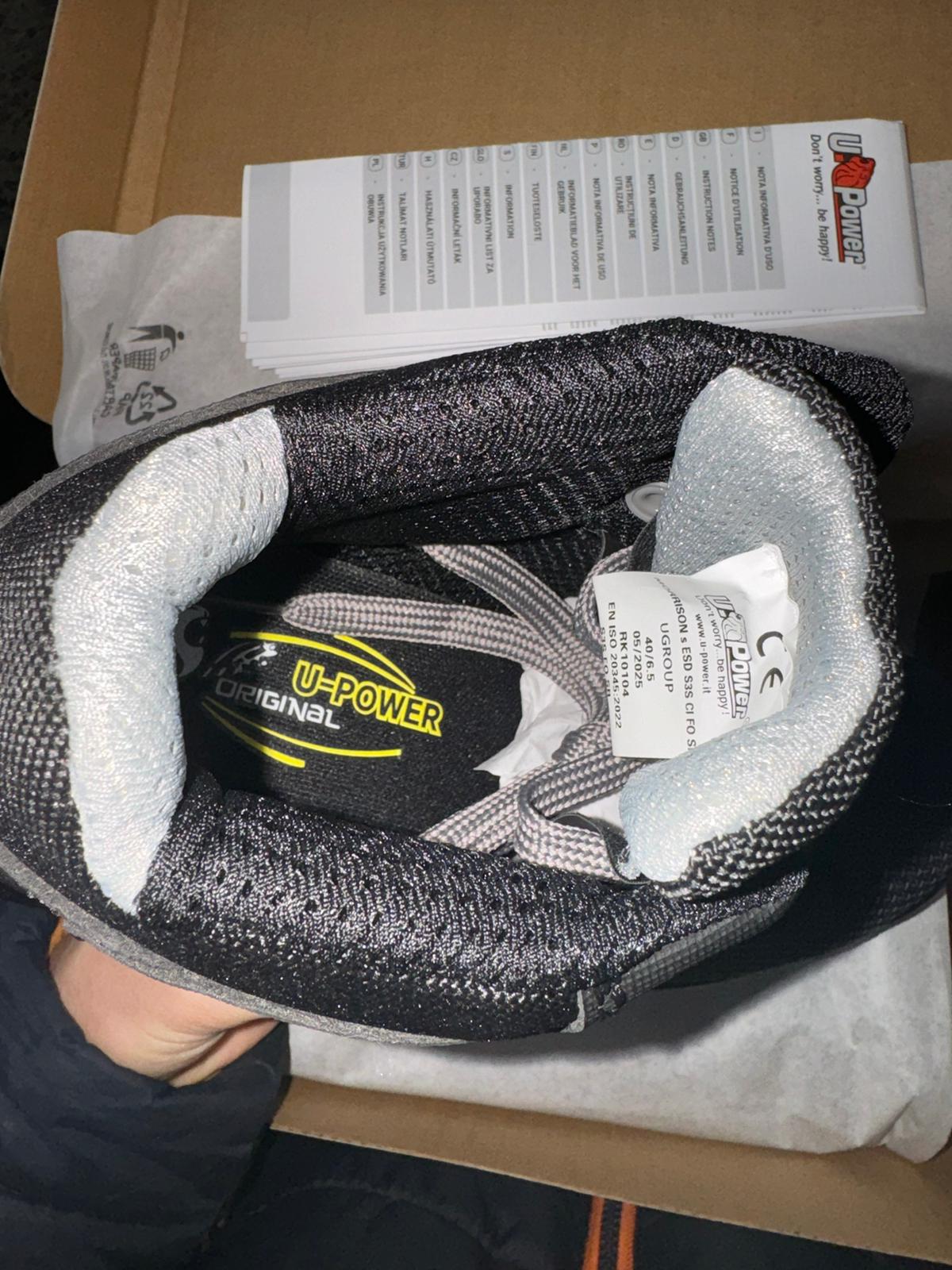 Scarpe U-Power "Morrison" S3S Da Lavoro Alte