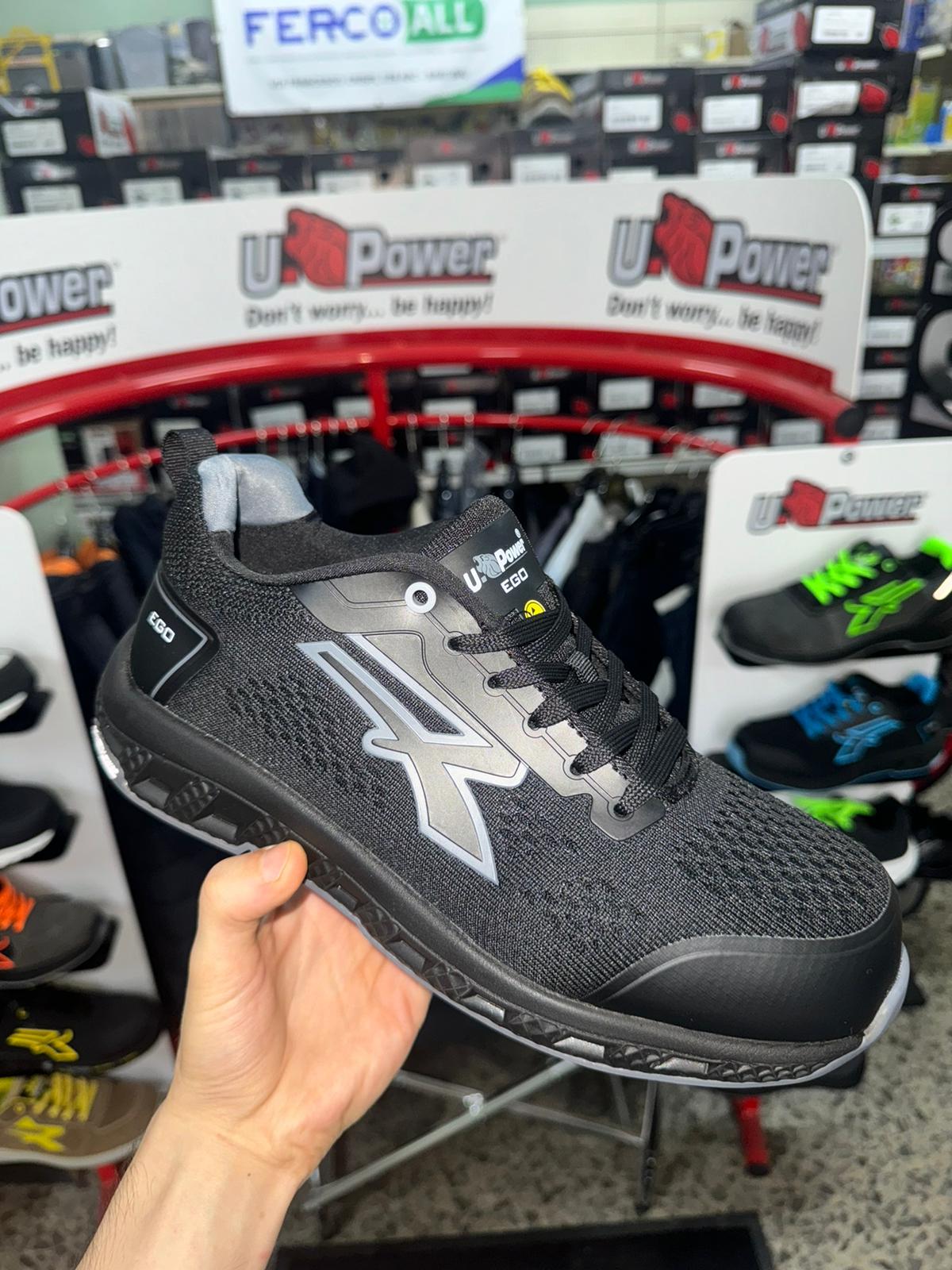 U-Power Gordon OB E FO SR Scarpe da Lavoro Senza Puntale