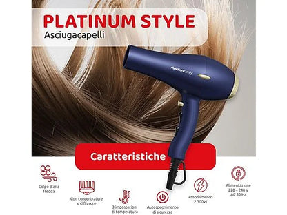 Asciugacapelli Melchioni "Platinum Style" 2300 W