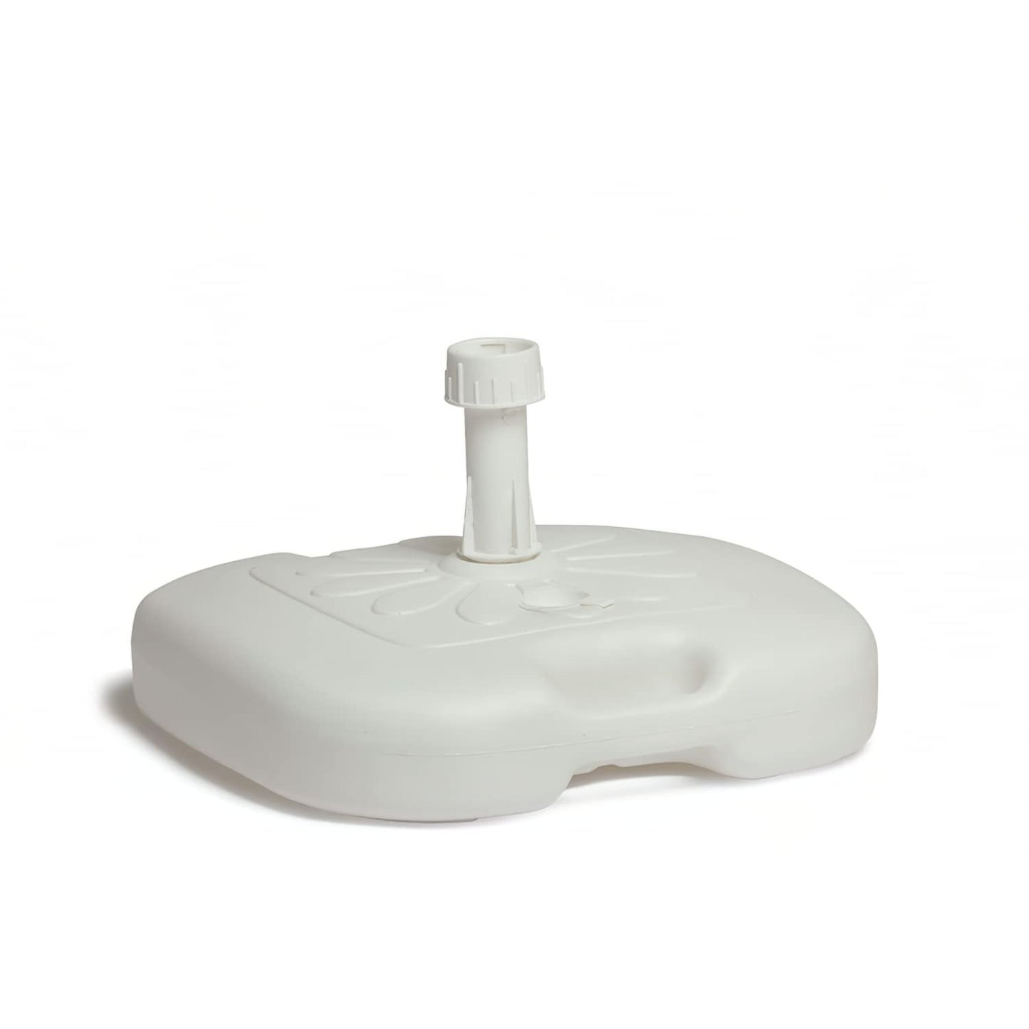 Base Per Ombrellone 18lt Abs Bianco/Grigio Papillon