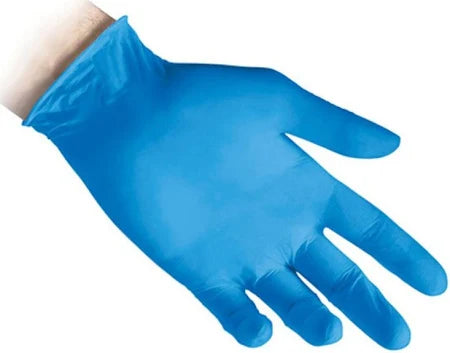 Guanti Monouso In Nitrile Blu Senza Polvere "Reflexx N80B" 100pz.