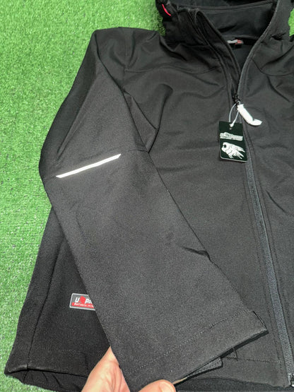 Giacca U-Power Da Lavoro Invernale Impermeabile "Kyra" Nero/Blu