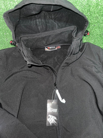 Giacca U-Power Da Lavoro Invernale Impermeabile "Kyra" Nero/Blu