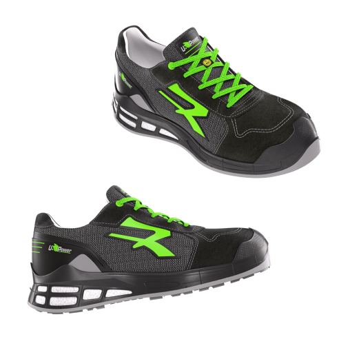 Scarpe Basse Antinfortunistiche U-Power "Egon" S1P SRC ESD Da Lavoro