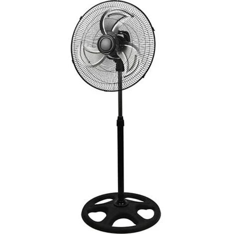 Ventilatore A Piantana Nero Con Oscillazione Ellittica Maurer