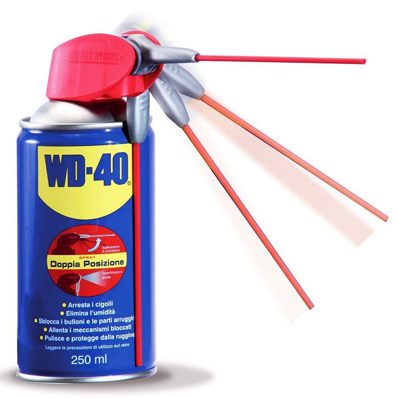 Sbloccante Lubrificante Spray WD 40 250+40ml. Getto Posizionabile